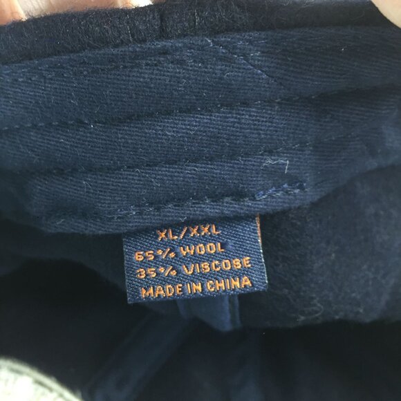 Duluth Trading Company Wool Black Mens Baseball Cap XL/XXL - Picture 2 of 6